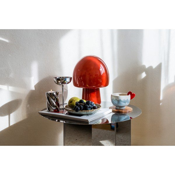 Červená stolová lampa (výška  27 cm) Gozar  – Leitmotiv-image-3