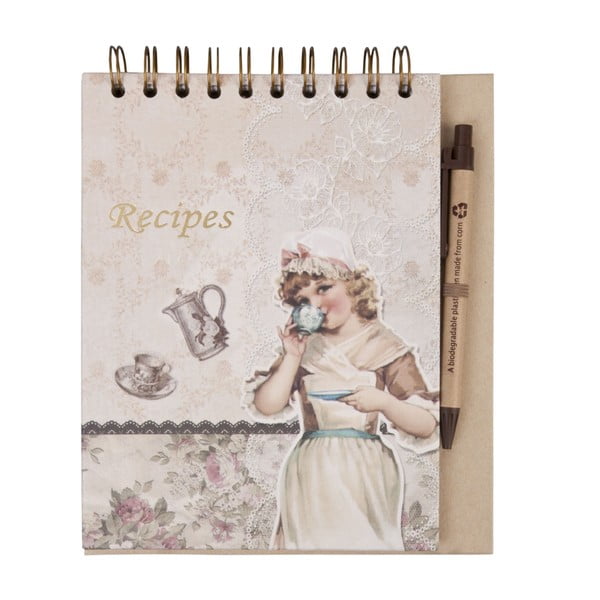 Notes na recepty Clayre Retro
