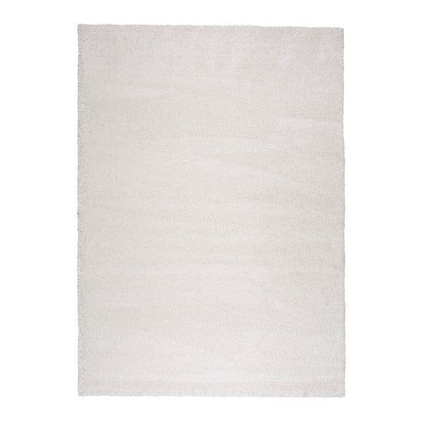 Biely koberec Universal Khitan Liso White, 133 × 190 cm