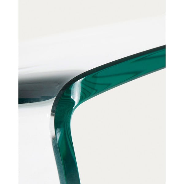 Sklenený odkladací stolík 60x60 cm Burano – Kave Home-image-2