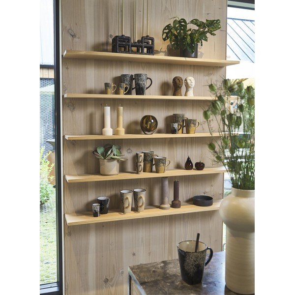 Žlté hrnčeky na espresso z kameniny v súprave 4 ks 100 ml Hela – Villa Collection-image-1