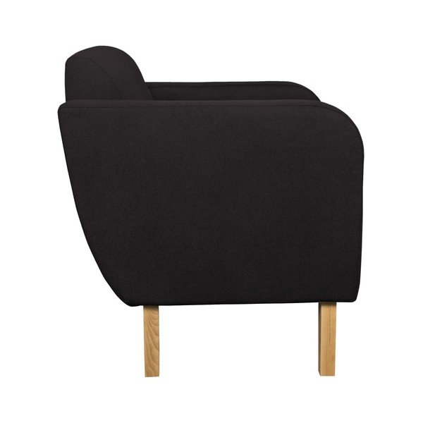 Čierne kreslo Kooko Home Swing-image-4