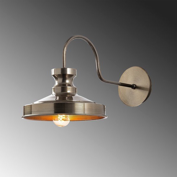 Nástenné svietidlo v mosadznej farbe ø 22 cm Kiruna – Opviq lights-image-2