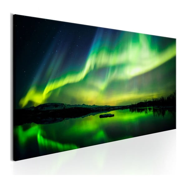 Obraz na plátne Artgeist Green Sky, 135 × 45 cm