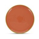 Zelený/oranžový kameninový tanier ø 26 cm Duo – ONA