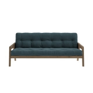 Modrá menčestrová rozkladacia pohovka 204 cm Grab - Karup Design