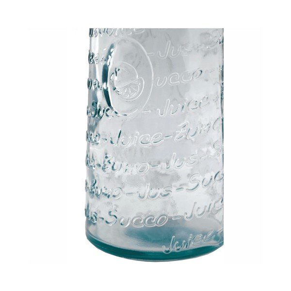 Fľaša z recyklovaného skla na šťavu Ego Dekor Mediterraneo, 1000 ml-image-1