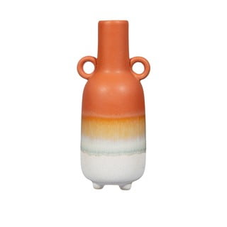 Váza v terakotovej farbe Sass & Belle Bohemian Home Mojave, výška 23 cm