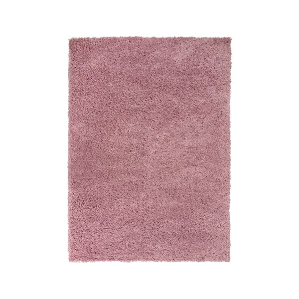 Tmavoružový koberec Flair Rugs Sparks, 200 x 290 cm