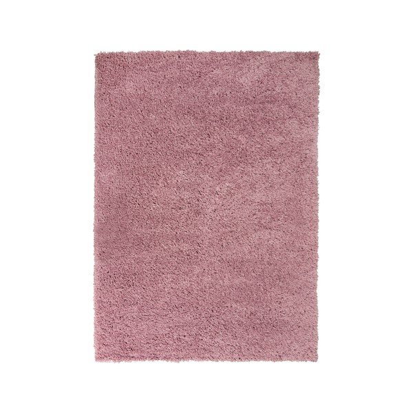 Tmavoružový koberec Flair Rugs Sparks, 60 x 110 cm