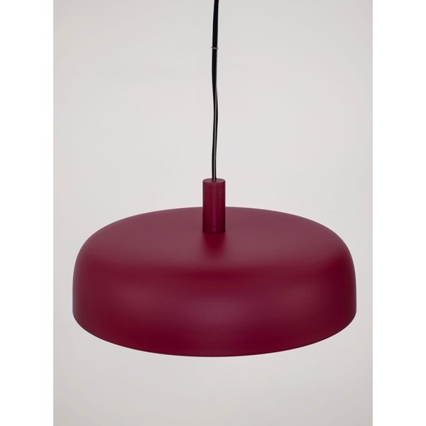 Vínovočervené hliníkové LED závesné svietidlo so stmievačom ø 40 cm Noelia – Nova Luce-image-3