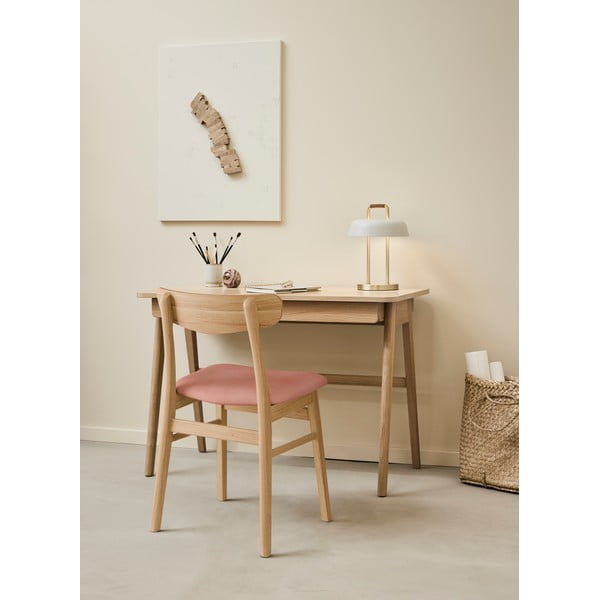 Pracovný stôl s doskou z dubového dreva 110x55.5 cm Home - Hammel Furniture-image-2