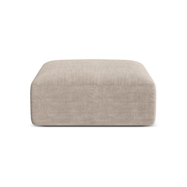 Svetlohnedá menčestrová podnožka Campi – Cosmopolitan Design-image-1