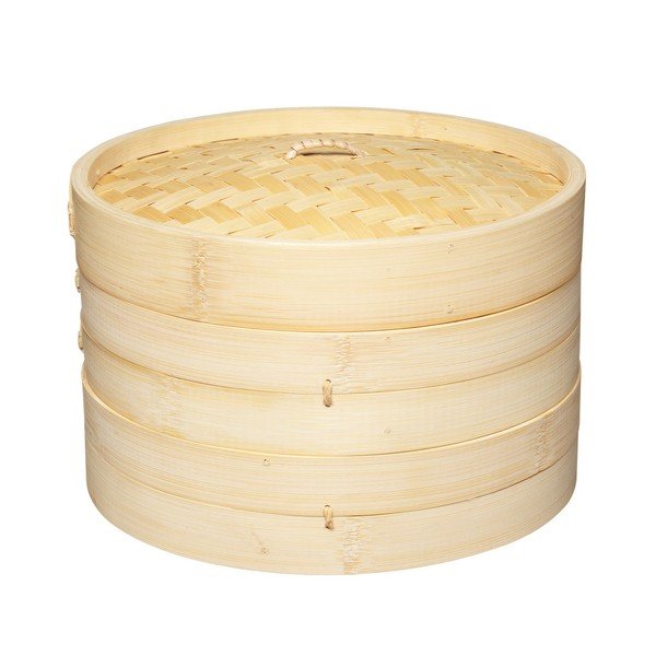 Bambusový naparovač Kitchen Craft Oriental, 20 cm