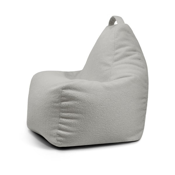 Svetlosivý sedací vak z textílie buklé Play Amuse – SLOWDOWN