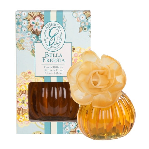 Difuzér s vôňou Greenleaf Flower Bella Freesia, 236 ml