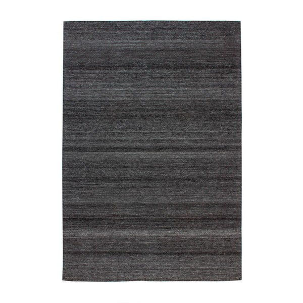 Antracitove sivý koberec Kayoom Viviana, 120 x 170 cm