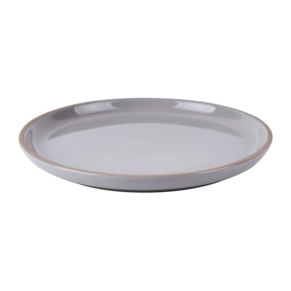 Sivý terakotový tanier PT LIVING Brisk, ⌀ 21,5 cm