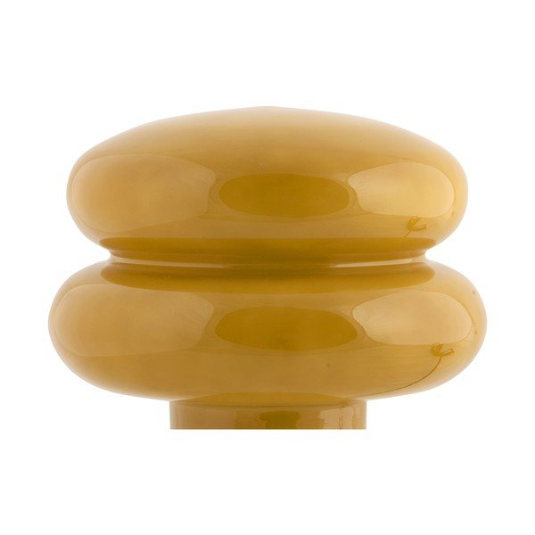 Okrovožltá sklenená stolová lampa (výška  24 cm) Incesante – Leitmotiv-image-4