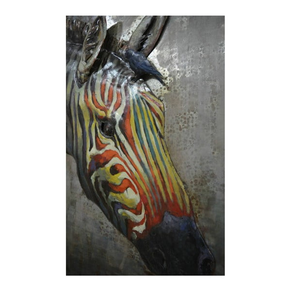 Ručne maľovaný obraz Vivorum Zebra, 60 × 80 cm-image-2