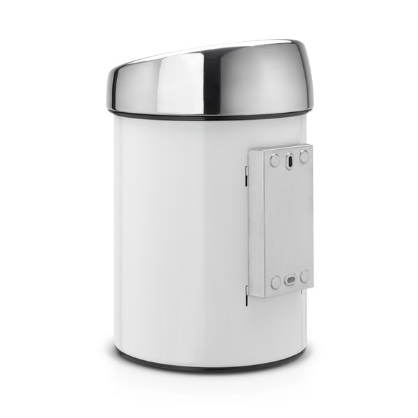 Biely dotykový oceľový odpadkový kôš 3 l Touch Bin – Brabantia-image-3