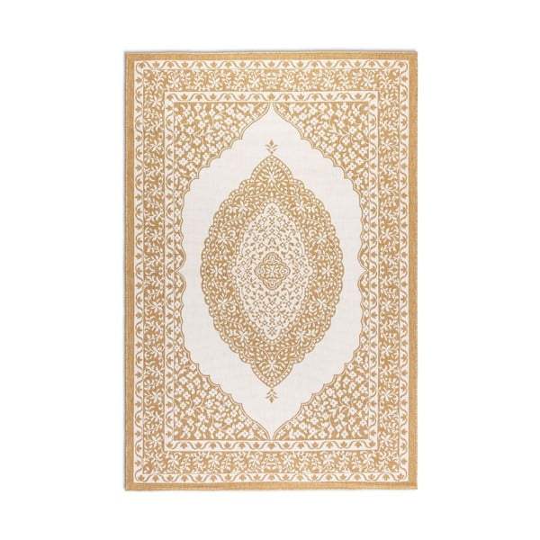 Okrovožlto-krémový vonkajší koberec 80x150 cm Gemini – Elle Decoration