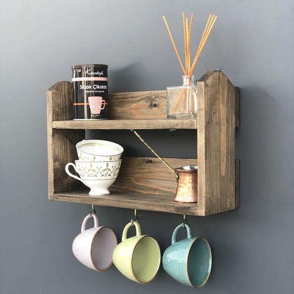 Ručne vyrábaná kuchynská multifunkčná polička Bella-image-3