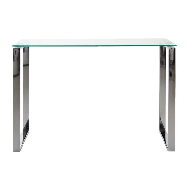 Konzolový stôl so sklenenou doskou Actona Katrine
