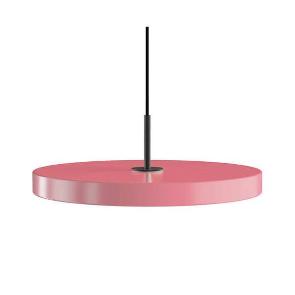 Ružové LED závesné svietidlo s kovovým tienidlom ø 43 cm Asteria Medium – UMAGE