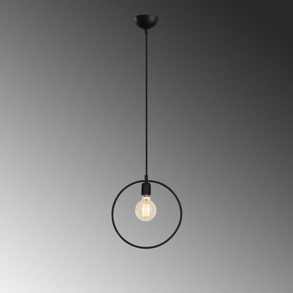 Čierne závesné svietidlo Geonni – Opviq lights-image-1