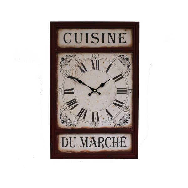 Nástenné hodiny Antic Line Cuisine Du Marche