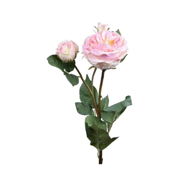 Umelá kvetina Ego Dekor, Svetloružová ruža