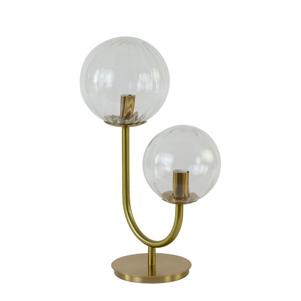 Stolová lampa v zlatej farbe (výška 43 cm) Magdala - Light & Living-image-2
