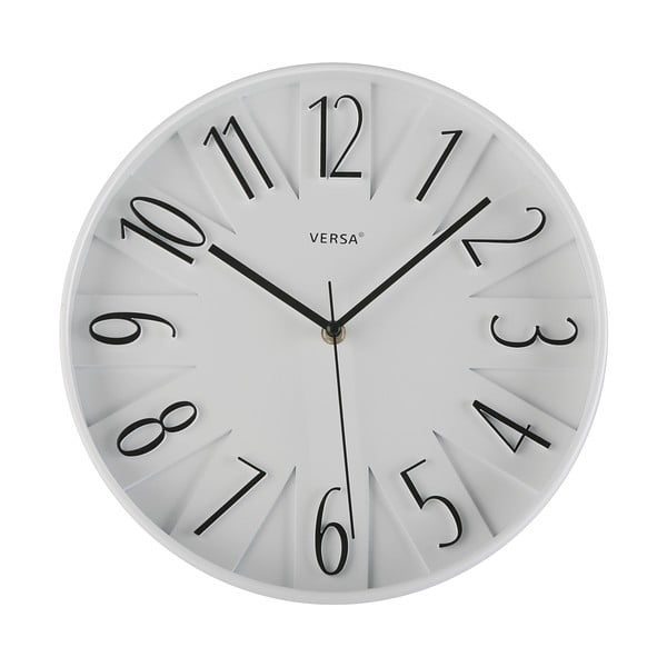 Nástenné hodiny Reloj Blanco, 30 cm