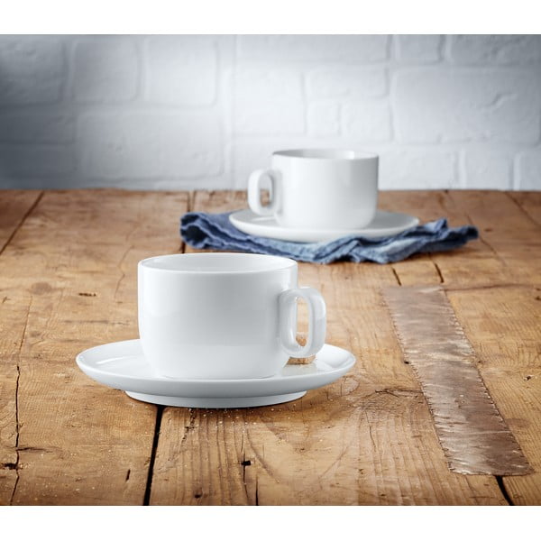 Biele porcelánové šálky v súprave 2 ks na cappuccino 160 ml Barista – WMF-image-1