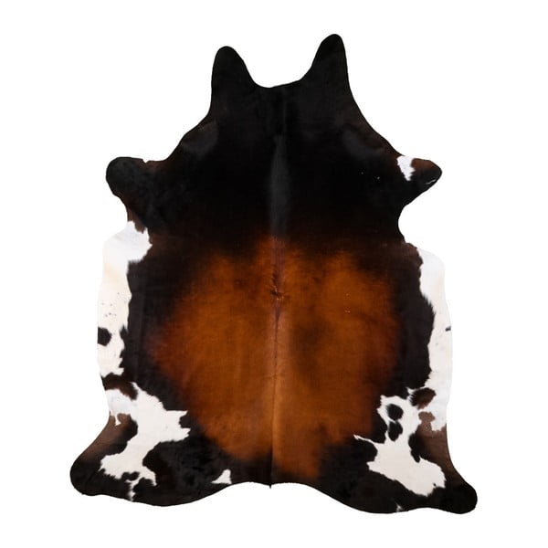 Pravá hovädzia koža Arctic Fur Tricolor, 214 × 199 cm