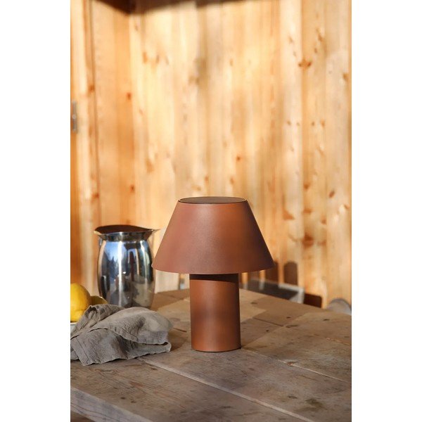 LED stolové vonkajšie svietidlo so stmievačom so solárnym panelom/na USB ø 25 cm Vivo – Markslöjd-image-1