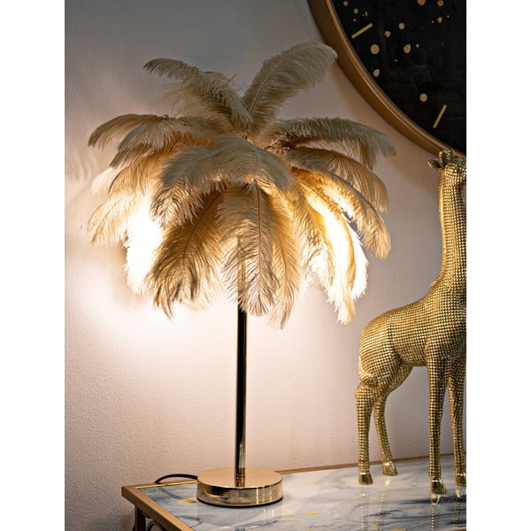 Stolová lampa v zlatej farbe (výška 55 cm) Palm – Mauro Ferretti-image-1