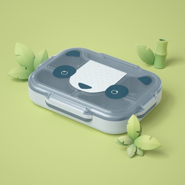 Detský desiatový box Wonder Blue Panda - Monbento-image-1