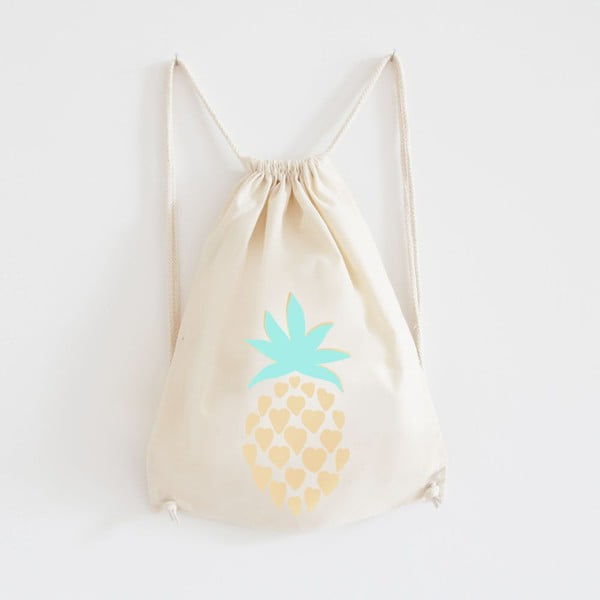 Plátený batoh Ananas Gold
