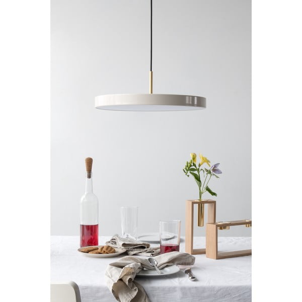 Krémovobiele závesné svietidlo UMAGE Asteria, ⌀ 43 cm-image-1