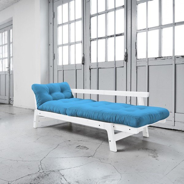 Rozkladacia pohovka Karup Step White/Horizon Blue-image-3