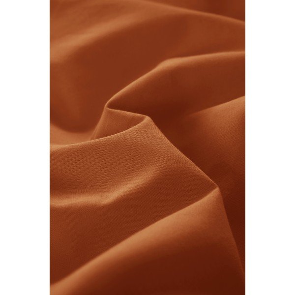 Obliečky na jednolôžko z bio bavlny v terakotovej farbe 140x200 cm Zack – Jotex-image-3