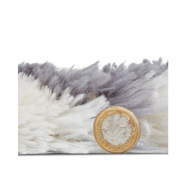 Béžovo-sivý ručne tuftovaný koberec Think Rugs Morocco Ivory & Grey, 150 × 230 cm-image-2