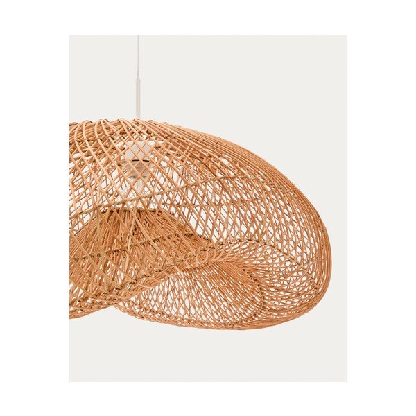 Ratanové tienidlo v prírodnej farbe 58x85 cm Isora – Kave Home-image-4