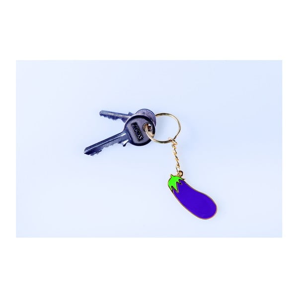 Prívesok na kľúče DOIY Eggplant