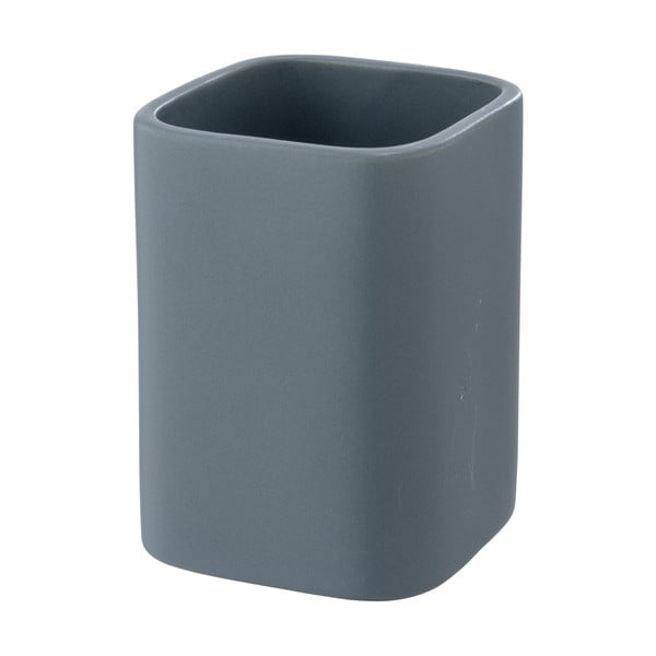 Modrý keramický téglik na zubné kefky Hexa - Wenko-image-4