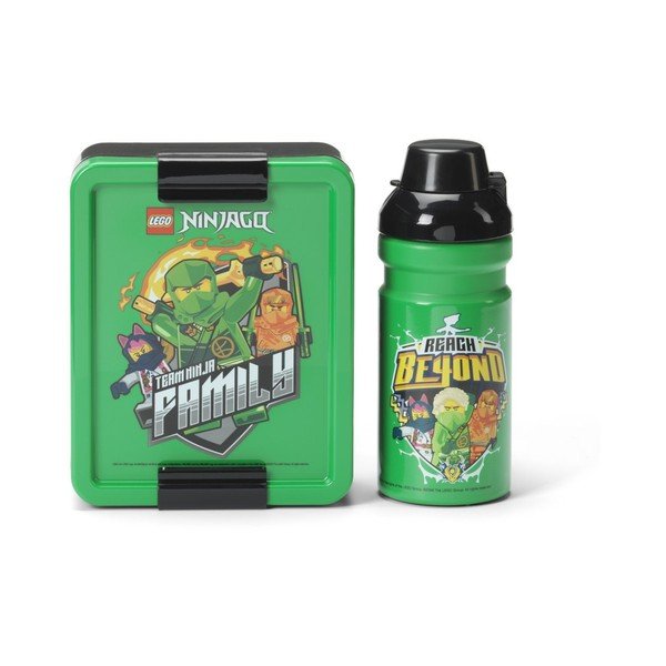 Detský desiatový box s fliaš Ninjago – LEGO®