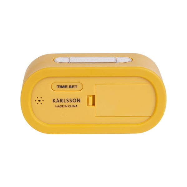 Žltý pogumovaný budík Karlsson Gummy-image-2