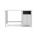 Detský písací stôl z borovicového dreva 54x120 cm Max - Marckeric